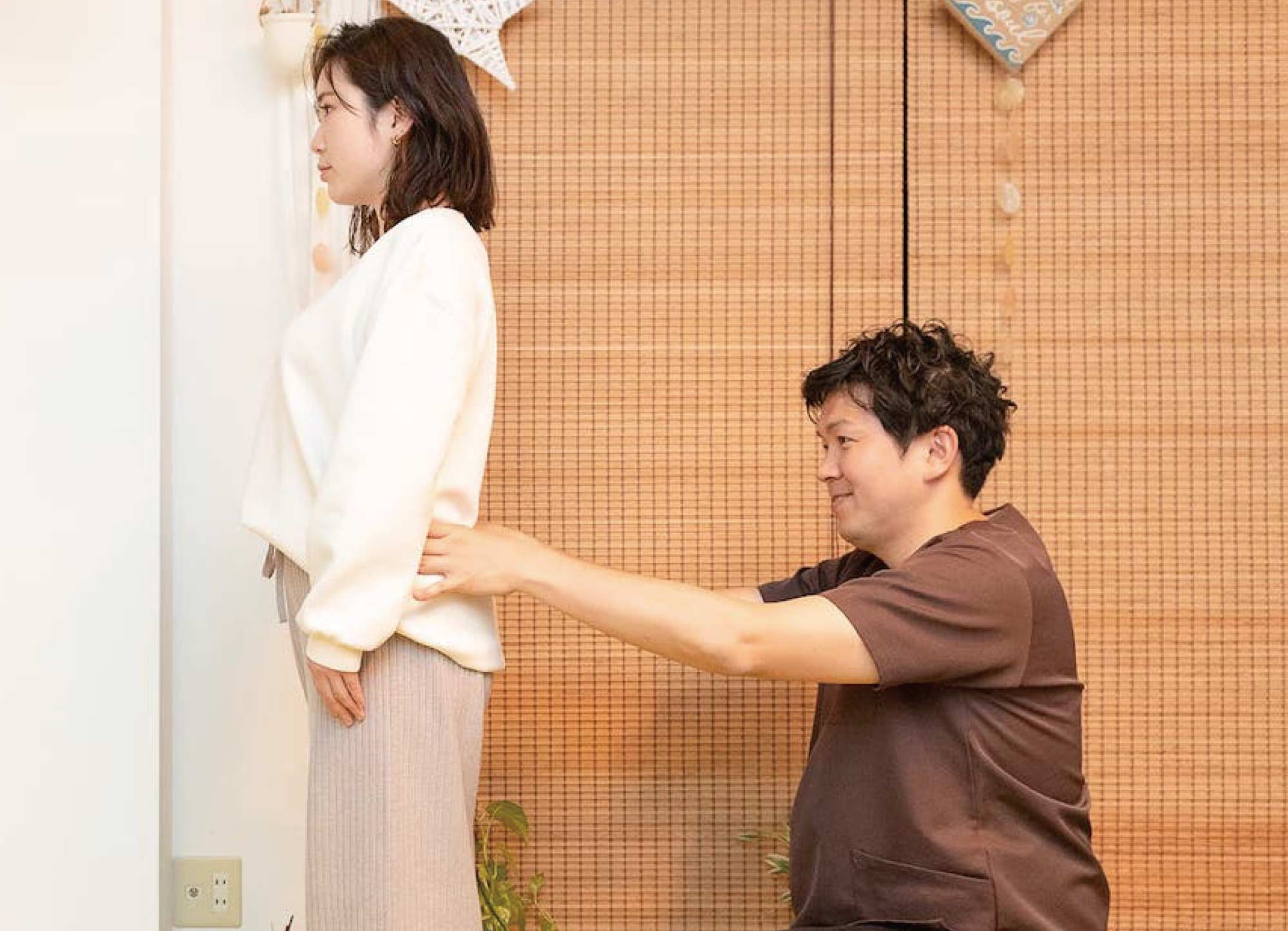 女性と男性の画像２